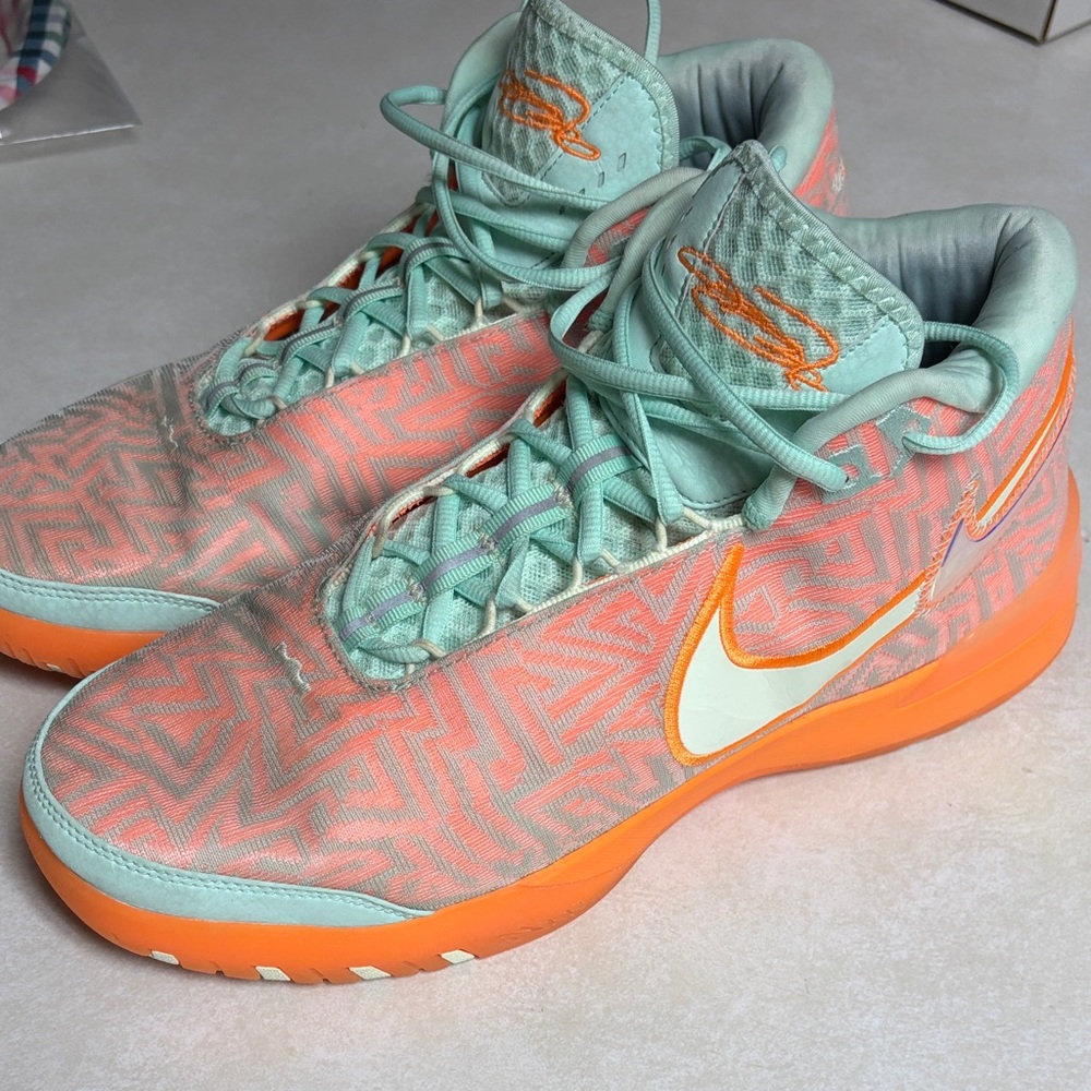 Zoom LeBron NXXT Genisus EP 'Mint Foam Bright Citrus